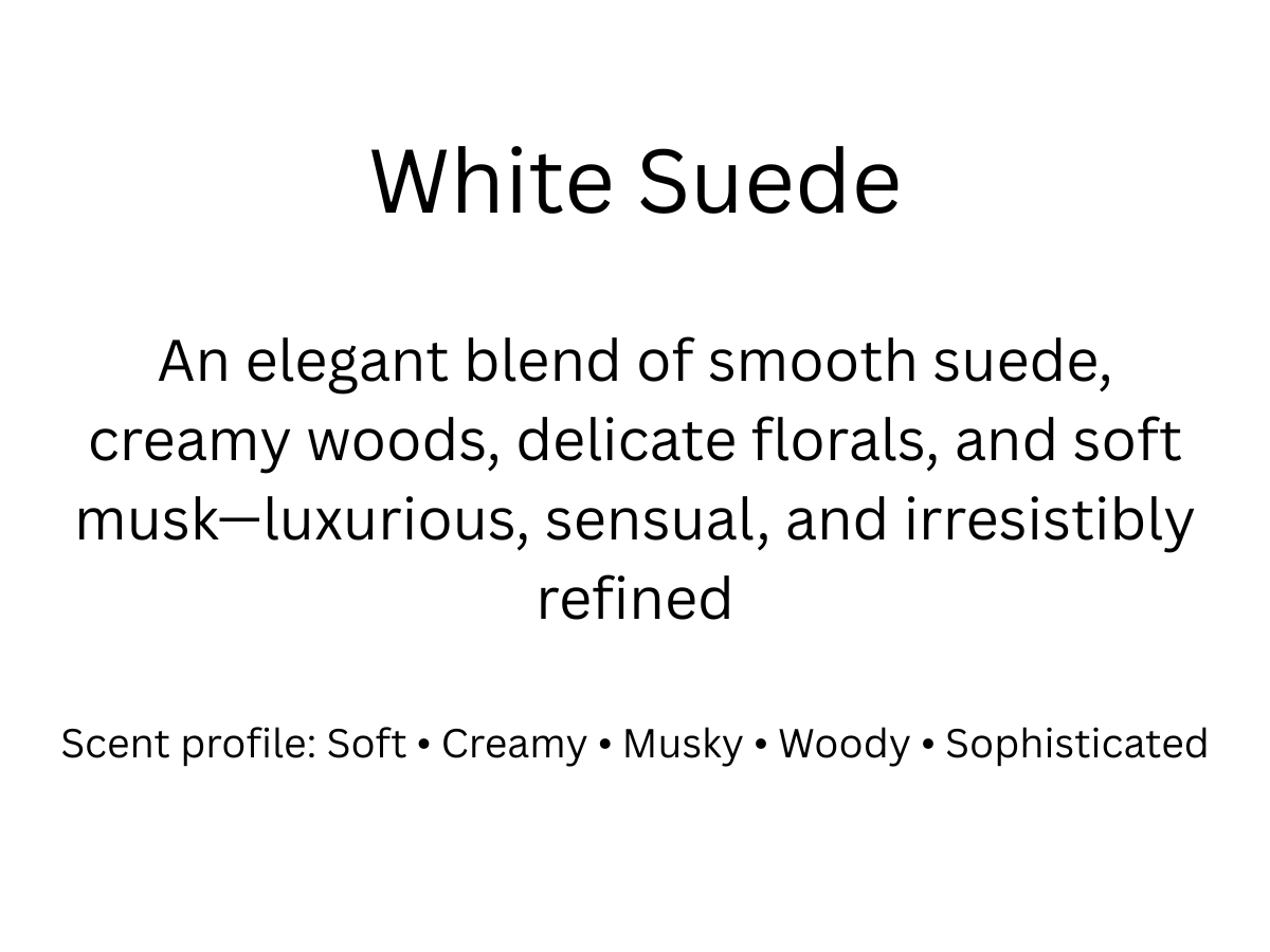 WHITE SUEDE BODY OIL
