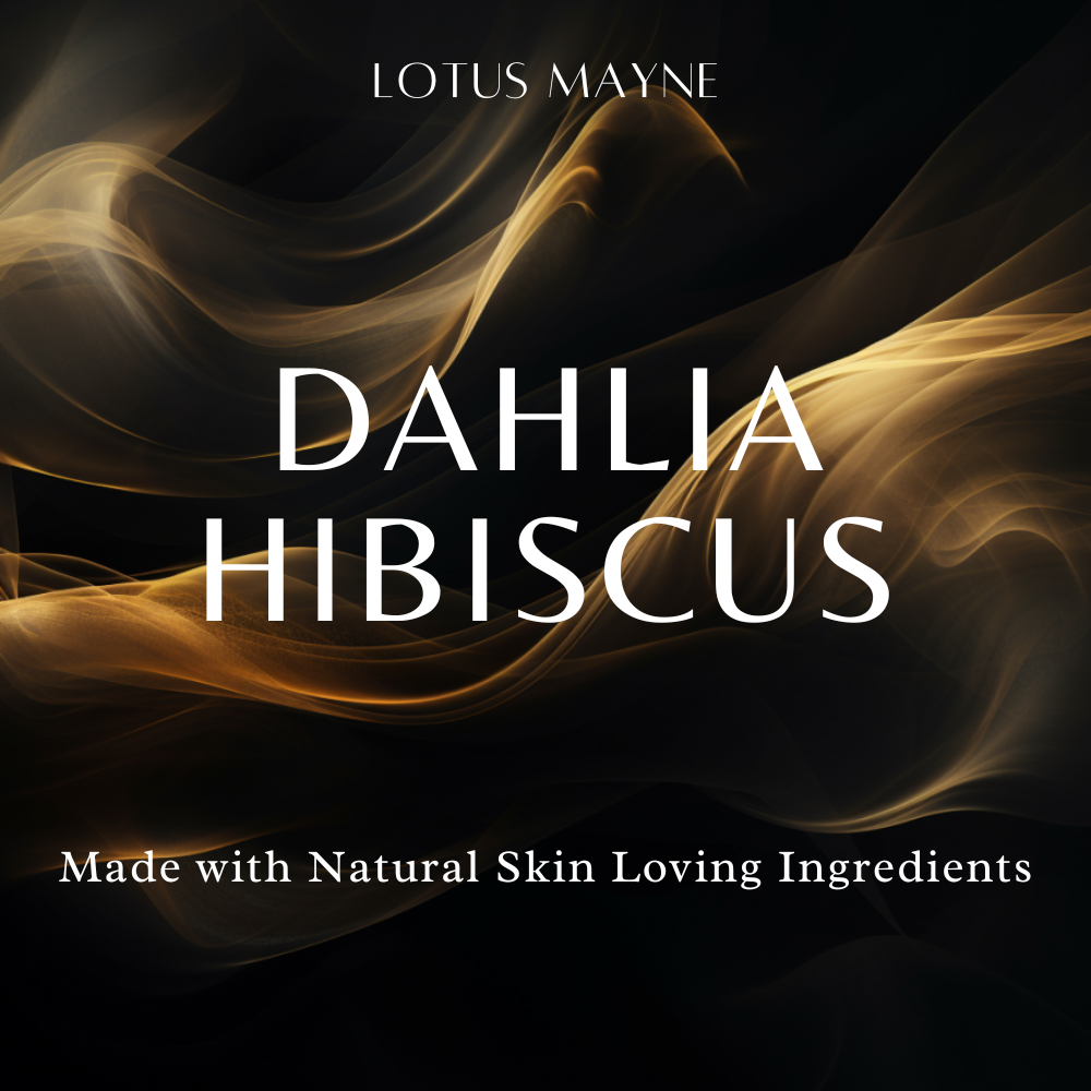 Dahlia Hibiscus Handcrafted Bar Soap – Natural, Luxurious & Gentle Cleanser