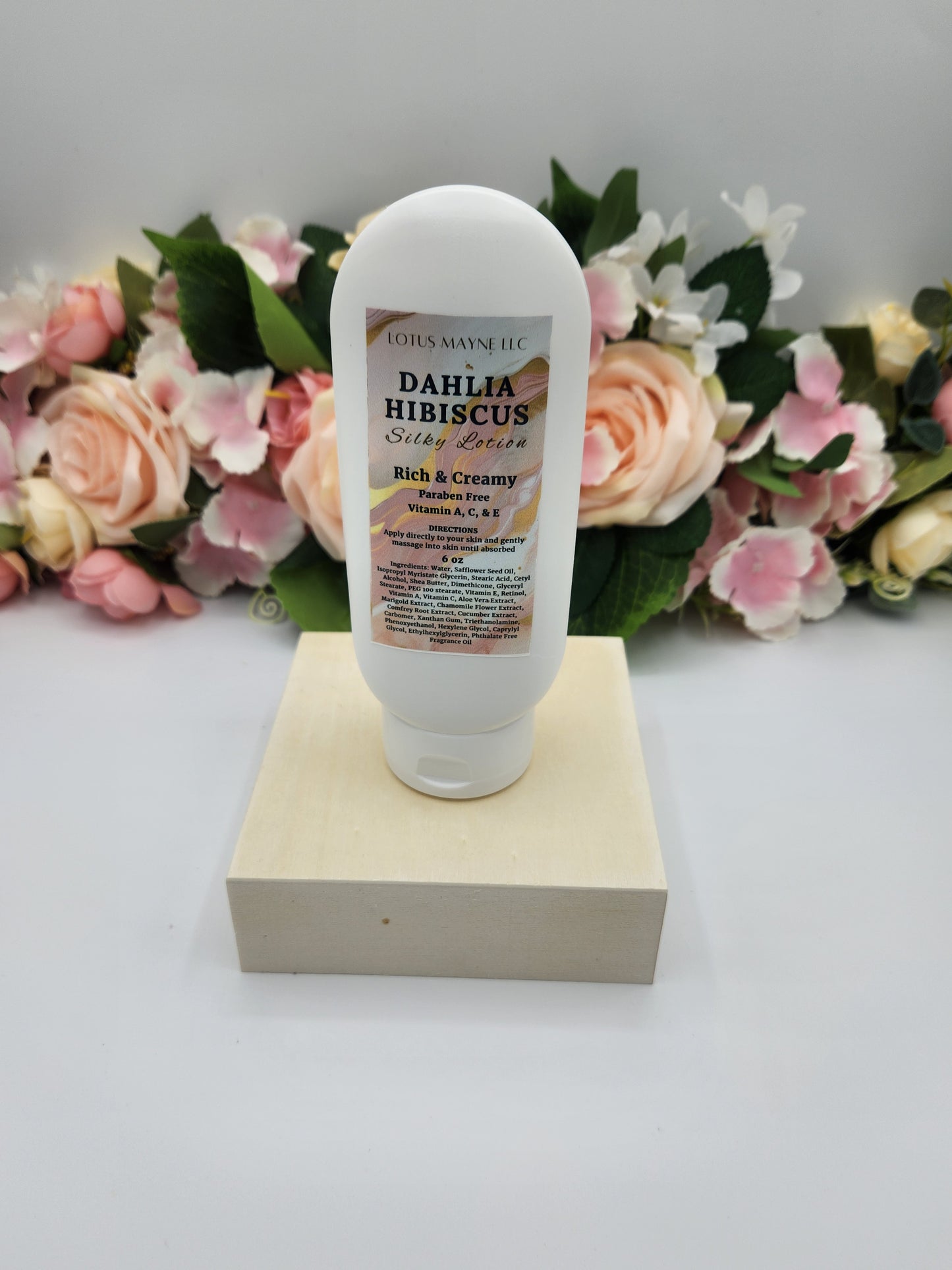 Dahlia Hibiscus Handcraft Lotion