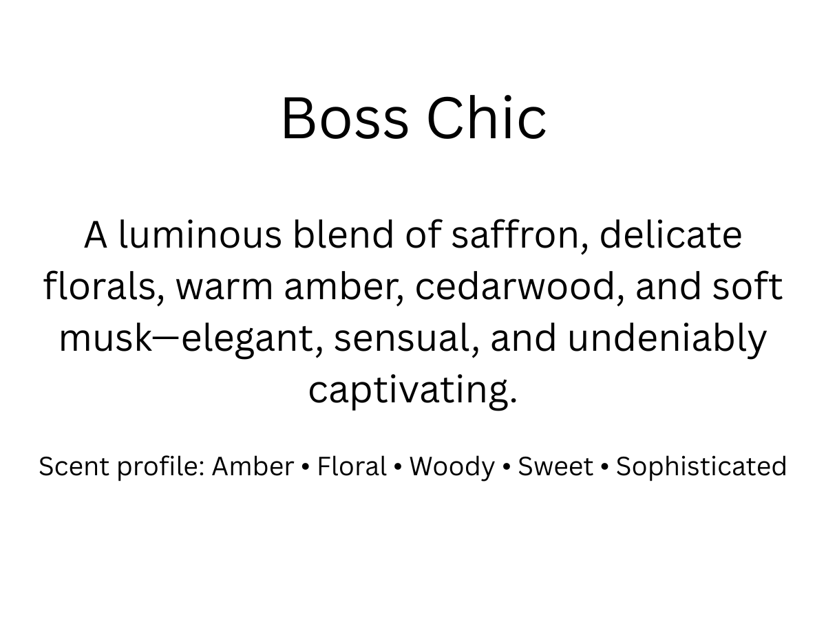 BOSS CHIC BODY OIL