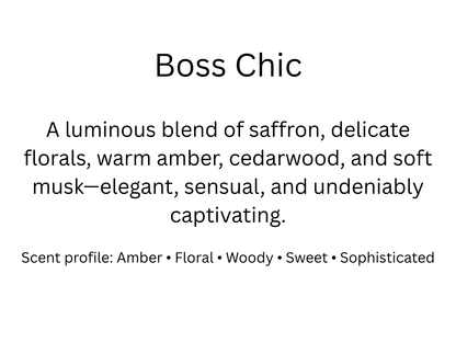 BOSS CHIC BODY OIL