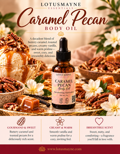 CARAMEL PECAN BODY OIL