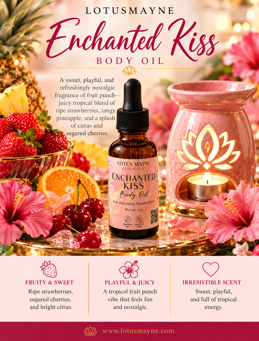 ENCHANTED KISS BODY OIL