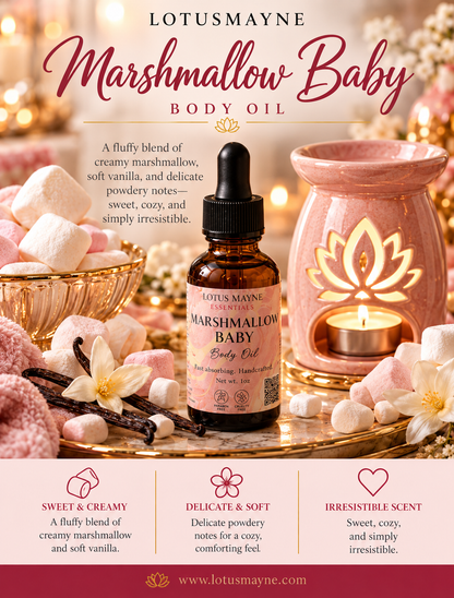 MARSHMALLOW BABY BODY OIL