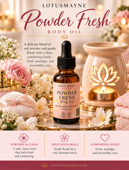 POWDER FRESH BODY OIL